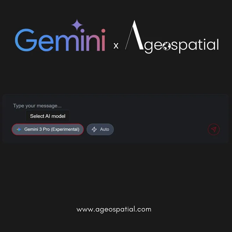 Gemini 3 with Ageospatial